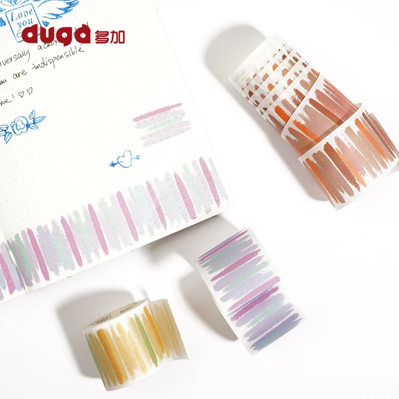 Цветной Фломастер стиль 40 мм японская васи лента Сделай Сам скрапбук бумажная