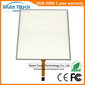 4-проводная резистивная USB Сенсорная панель для фото киоска, совместимая с Win10, 4:3, 17 дюймов