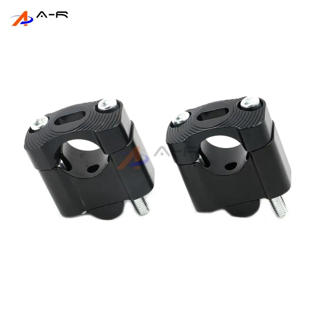 8 цветов CNC зажим мотоцикла 7/" 22 мм-28 мм 1-1/8" Жир Бар Руль стояки для Honda XR250R CBF600 Deauville 650 Sym Wolf T2