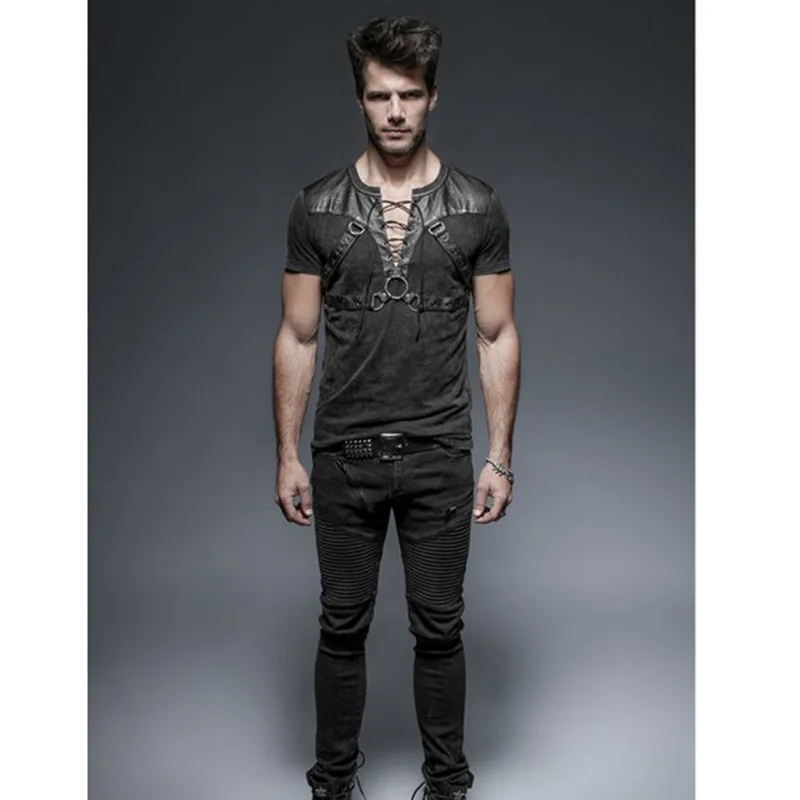 Мужская футболка с коротким рукавом в готическом стиле размеры до 4xl|t-shirt gothic|xxxxl