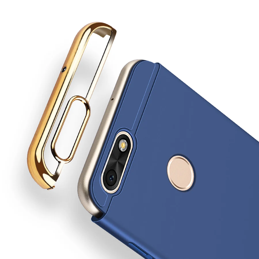 HOTSWEI Case For Huawei Nova Lite 2017 SLA-L22 Luxury Plating Mixed Color Frosted Cover Fundas |