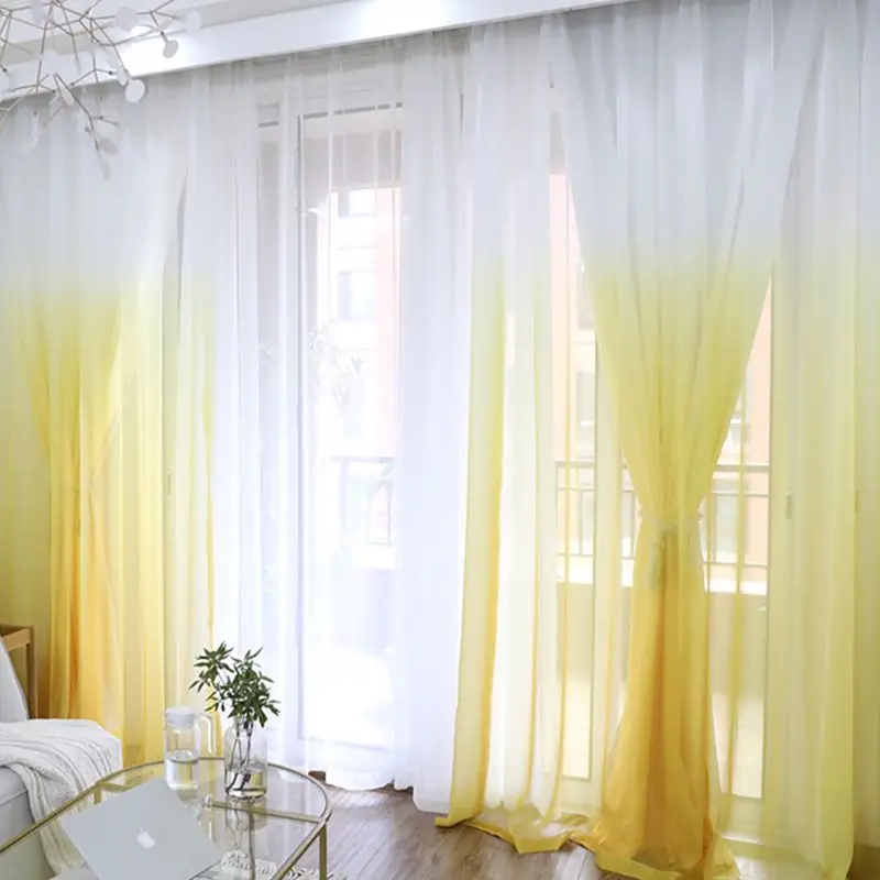 Синие простые однотонные кухонные шторы зеркальные оконные занавески