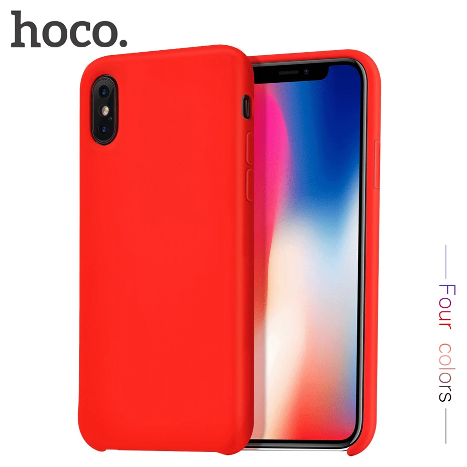 HOCO чехол для телефона для iPhone X 10 чехол s ультра тонкий защитный чехол для телефона для Apple iPhone XR XS MAX задняя защитная крышка