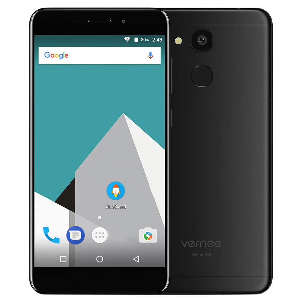 Vernee M5 4 г смартфон Android 7 0 5 2 дюймов MTK6750 Octa Core 1 ГГц ГБ Оперативная память 64