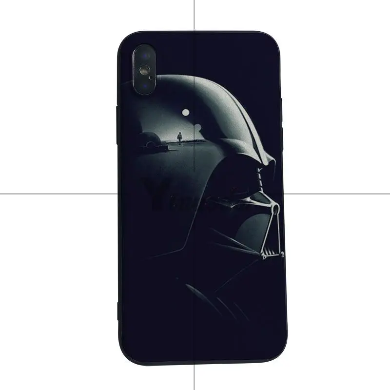 4 Yinuoda Darth Vader Star Wars мягкий резиновый черный чехол для телефона iphone 7 7plus X XS XR XSMax 8 5 5S 6s 6s Plus Чехол для мобильного телефона - Цвет: 4