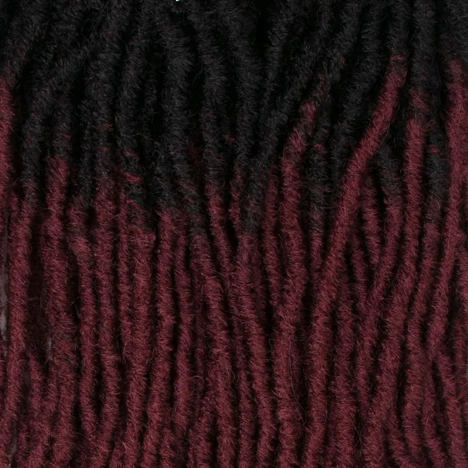 Mokogoddess вязание крючком волосы для наращивания Faux locs вьющиеся плетеные пряди