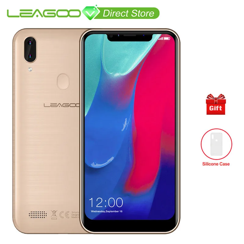 LEAGOO M11 смартфон 6 18 &quot4000 мАч 2 Гб ОЗУ 16 ПЗУ Android 8 1 MT6739 четырехъядерный задний