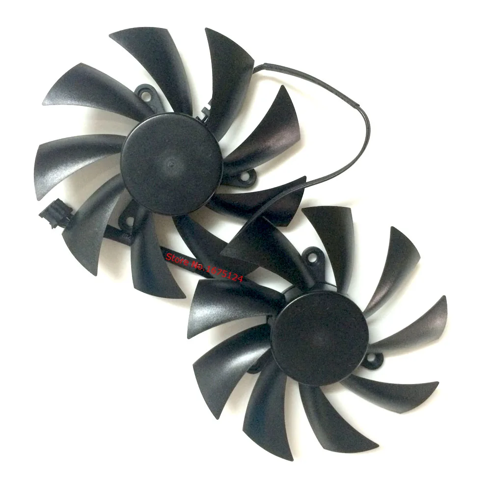 2 шт./лот Графика карта вентилятор VGA Охладитель Вентиляторы EVGA gtx770 GTX 760 770 780