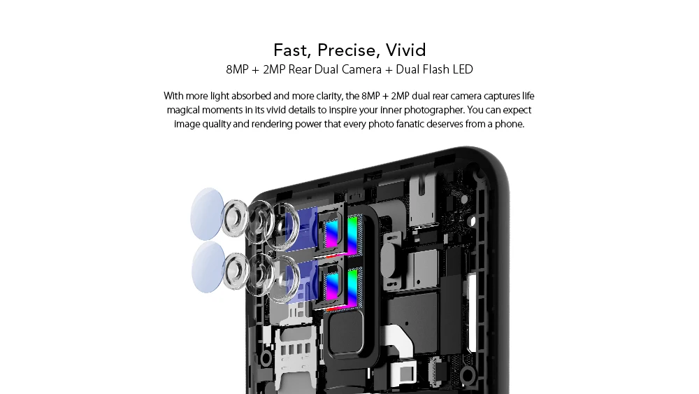 LEAGOO M9 смартфон 5 &quot18:9 полный Экран четыре камеры 2 ГБ + 16 Android 7 0 MT6580A 4 ядра 2850 мАч