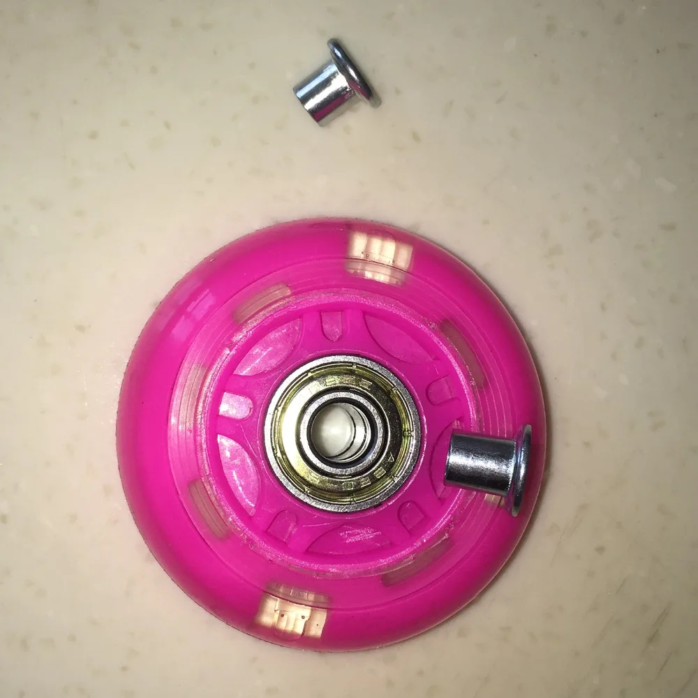 20 шт./лот роликовые коньки колесные Распорки подшипник боковой штекер подходит