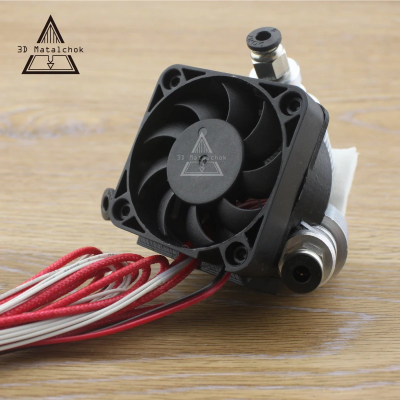 3D Экструдер Hotend V6 для алмазного принтера DIY теплоотвод 3 в 1 многоцветная насадка