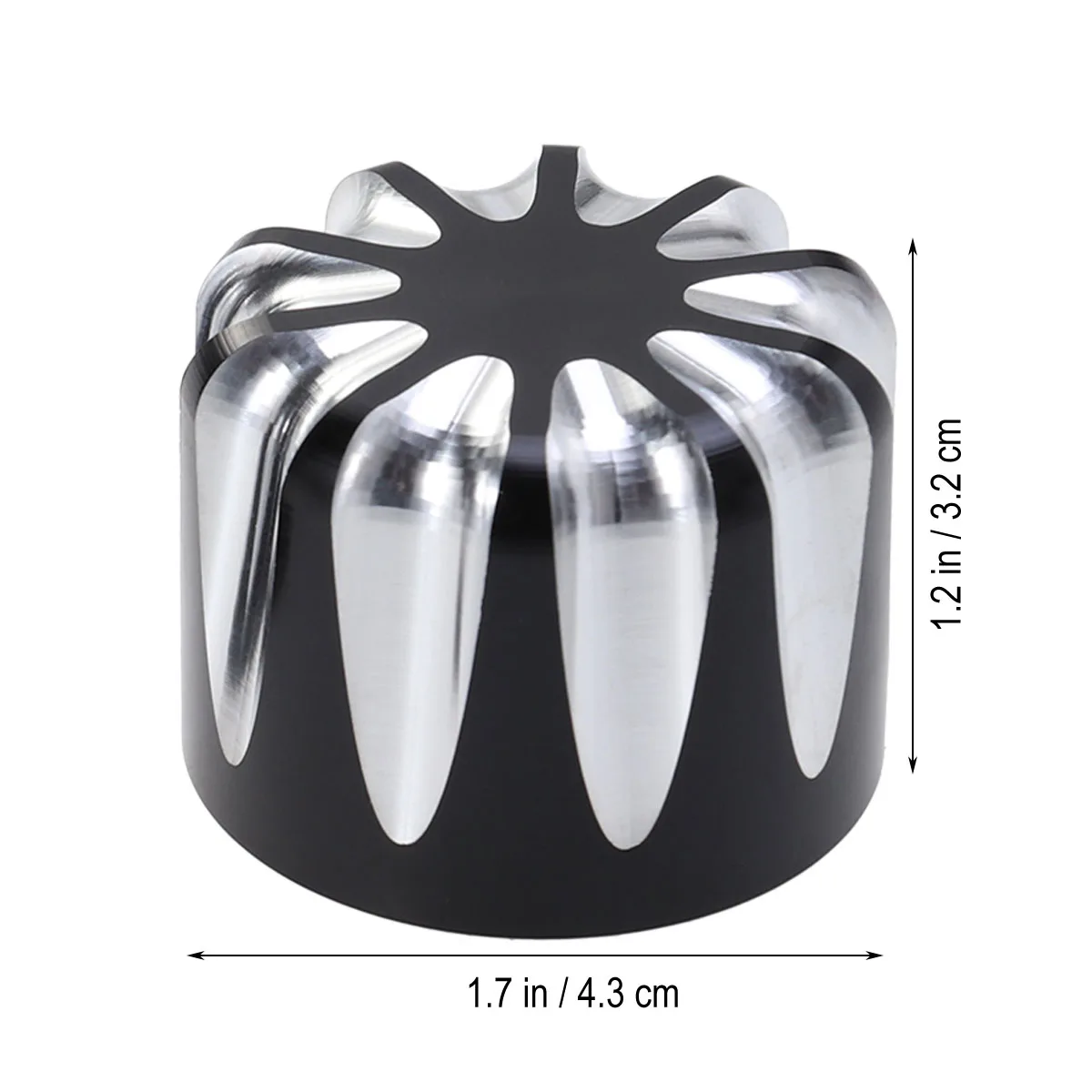 2 ПК гайка болт крышка металлическая эффективная креативная портальная Крышка