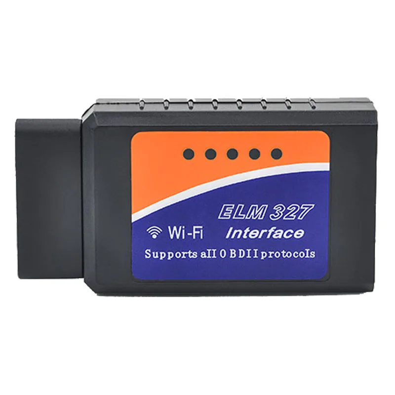 Бесплатная доставка! Code Reader ELM327 WI-FI Беспроводной Поддерживает Все OBDII Протоколы