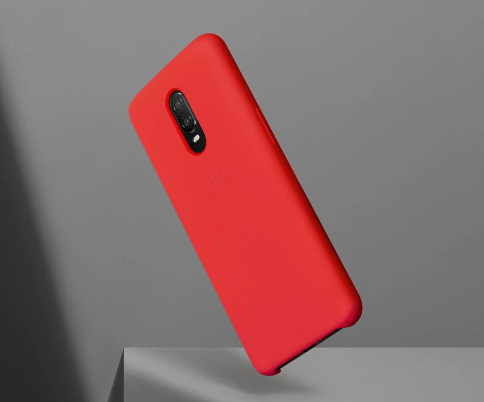 Официальный чехол для Oneplus 6 T, чехол на заказ, силиконовый песчаник, нейлон, карбон, кожаный чехол-бампер с откидной крышкой