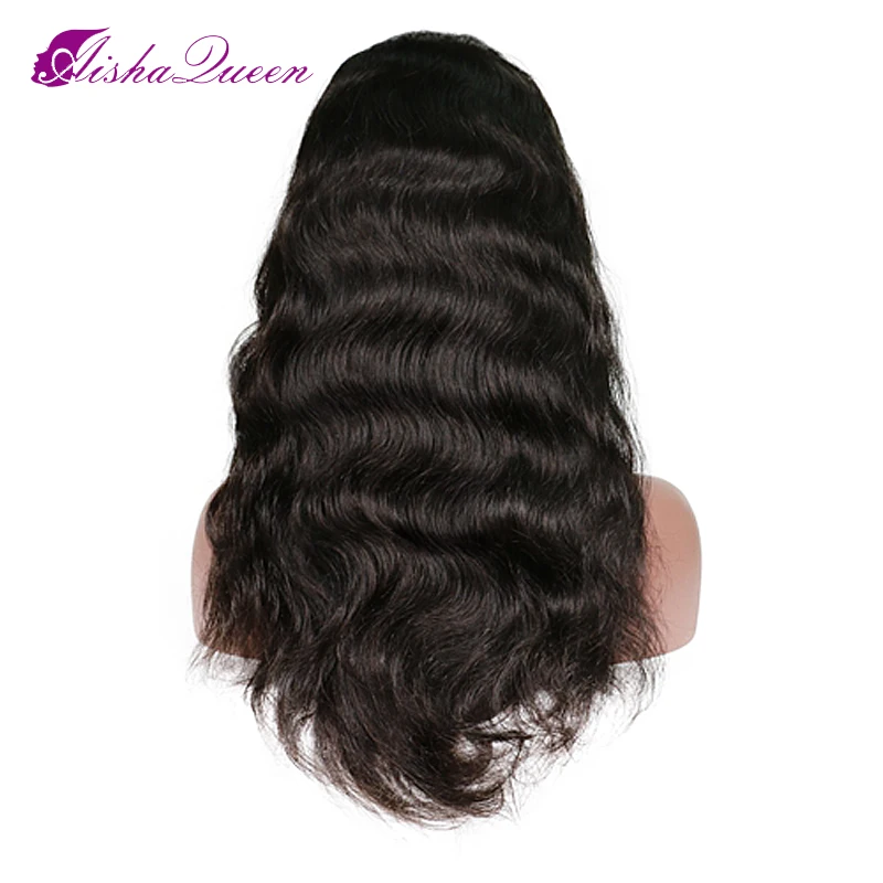 Body Wave Lace Front Human Hair Wig Malaysia Remy Wigs Pre Plucked Hairline With Baby 8-26 Inch For Black Women | Шиньоны и парики