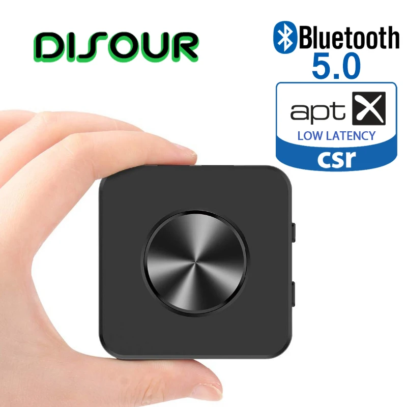 Беспроводной передатчик CSR 5 0 Bluetooth приемник AUX 3 мм адаптер для подключения к