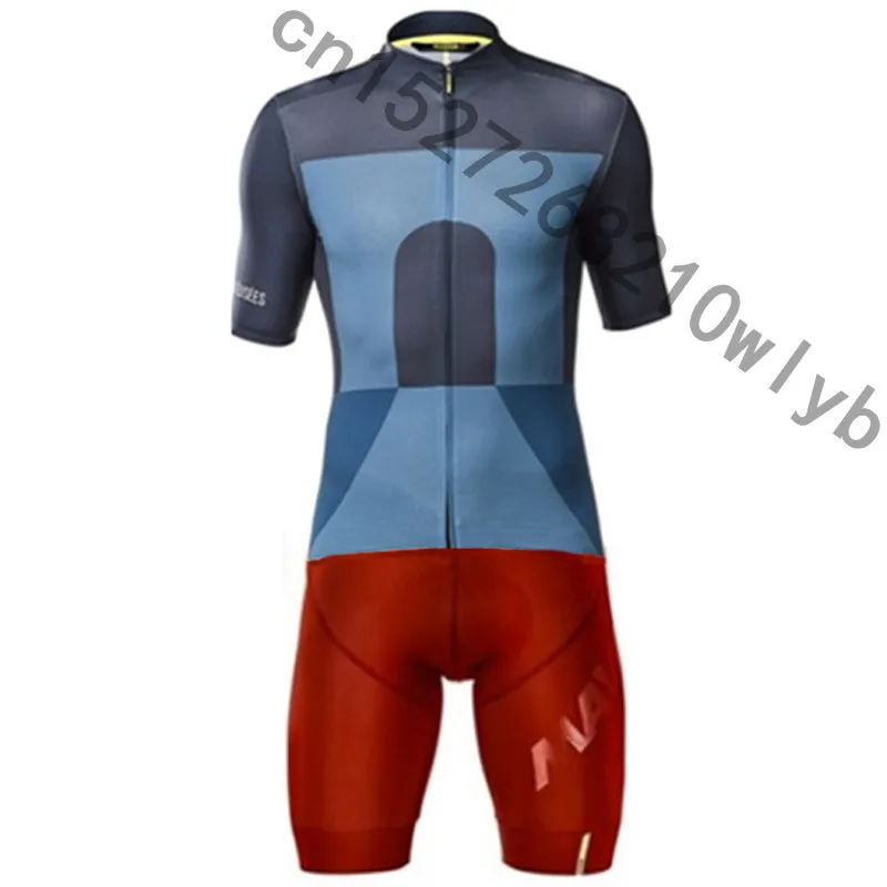 9 Pro team MAVIC, летний триатлон, Велоспорт, Джерси, мужская, короткий рукав, для велосипеда, дышащая одежда, для шоссейного велосипеда, одежда для велоспорта, Ciclismo Hombre - Цвет: 9
