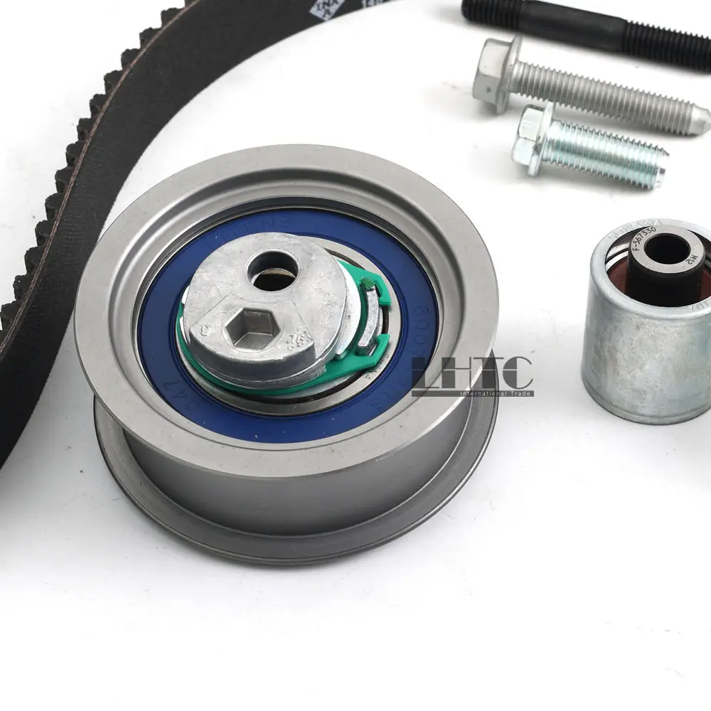Новый Ремень ГРМ Натяжной ролик комплект для VW Jetta GLI Гольф 2 0 R GTI Passat EOS AUDI A3 A4 TT 2.0FSI