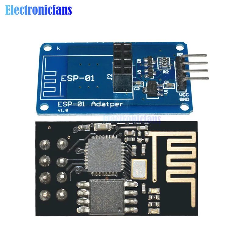ESP8266 ESP 01 ESP01 Серийный беспроводной WIFI модуль приемопередатчик приемник адаптер