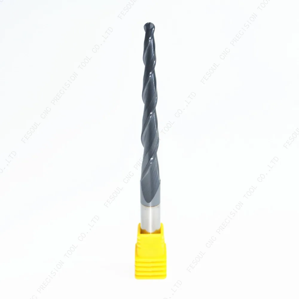 Концевая фреза HRC55 твердосплавная сферическая D8 * R2 60 100L|Фреза| |