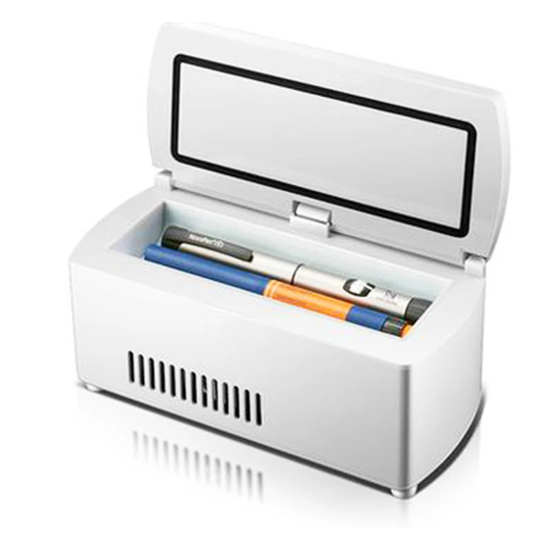 

Portable insulin-refrigerator box, mini travel mini refrigerator car smart medicine refrigerator, health care tool
