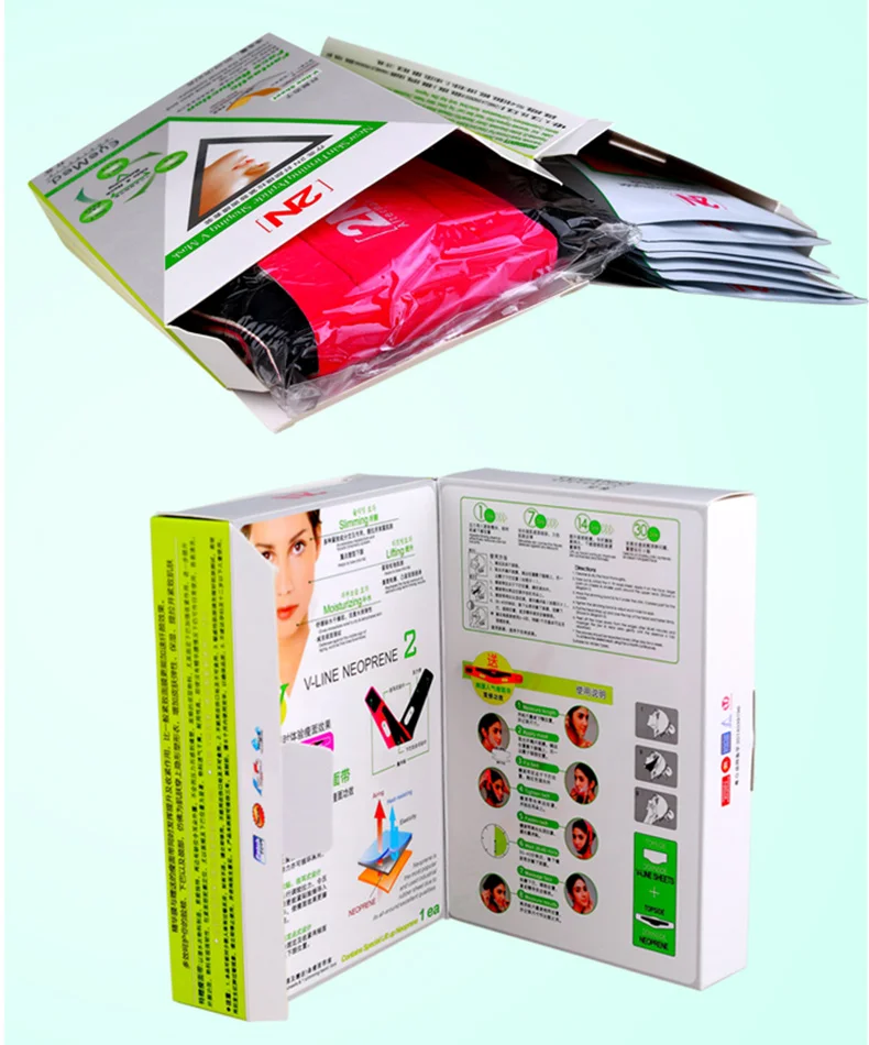 Eyemed 2N маска для лица укрепляющая пептид формирующая V маска 10 шт. без бандажного пояса для похудения подъемное формирование увлажняющая Омолаживающая
