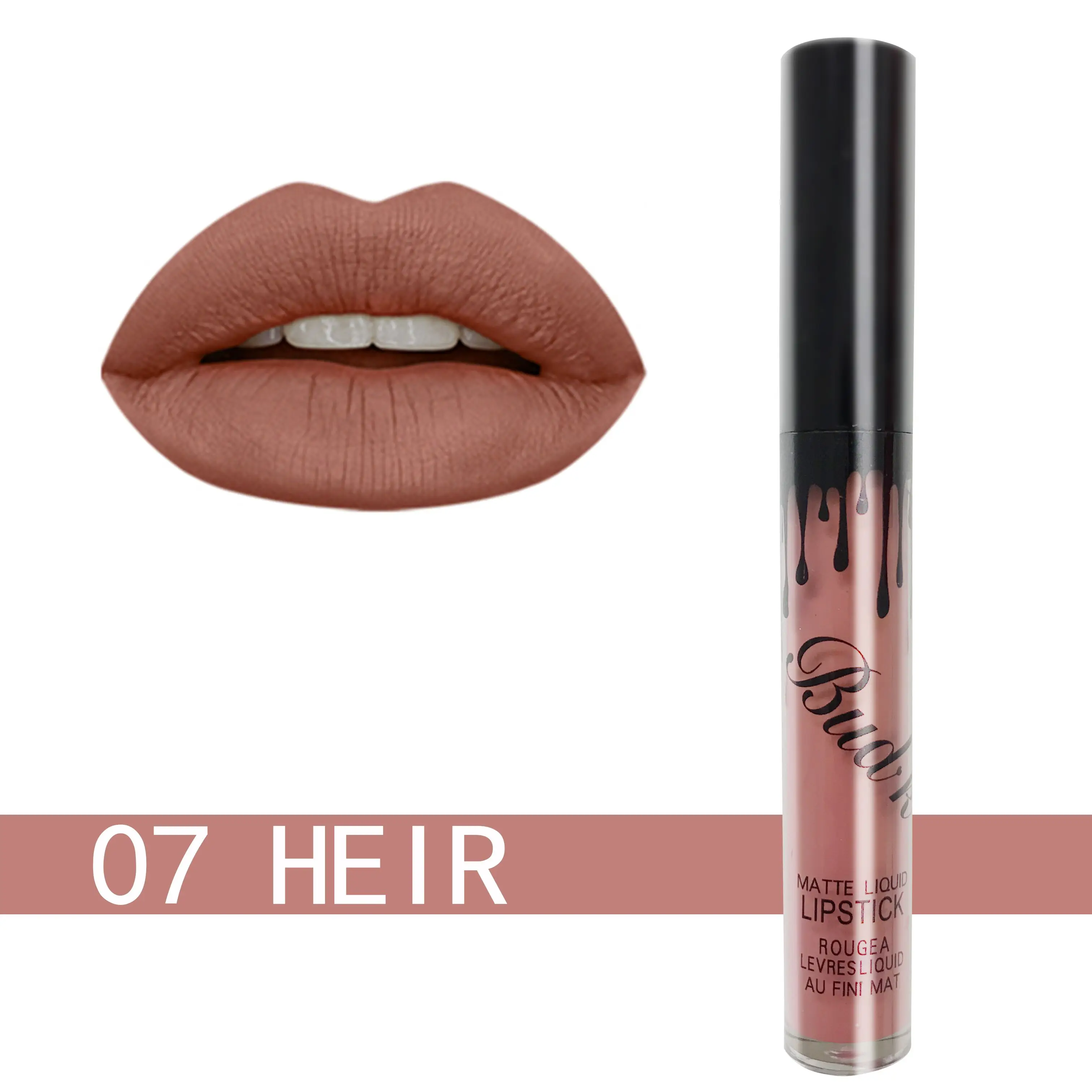 Бутон к жидкая матовая помада набор губ Карандаш стойкий макияж