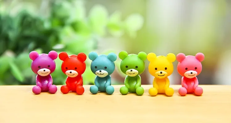 Новинка 2017 года 6 корейский Медведь фигурку Классические Сюжетные игрушки играть