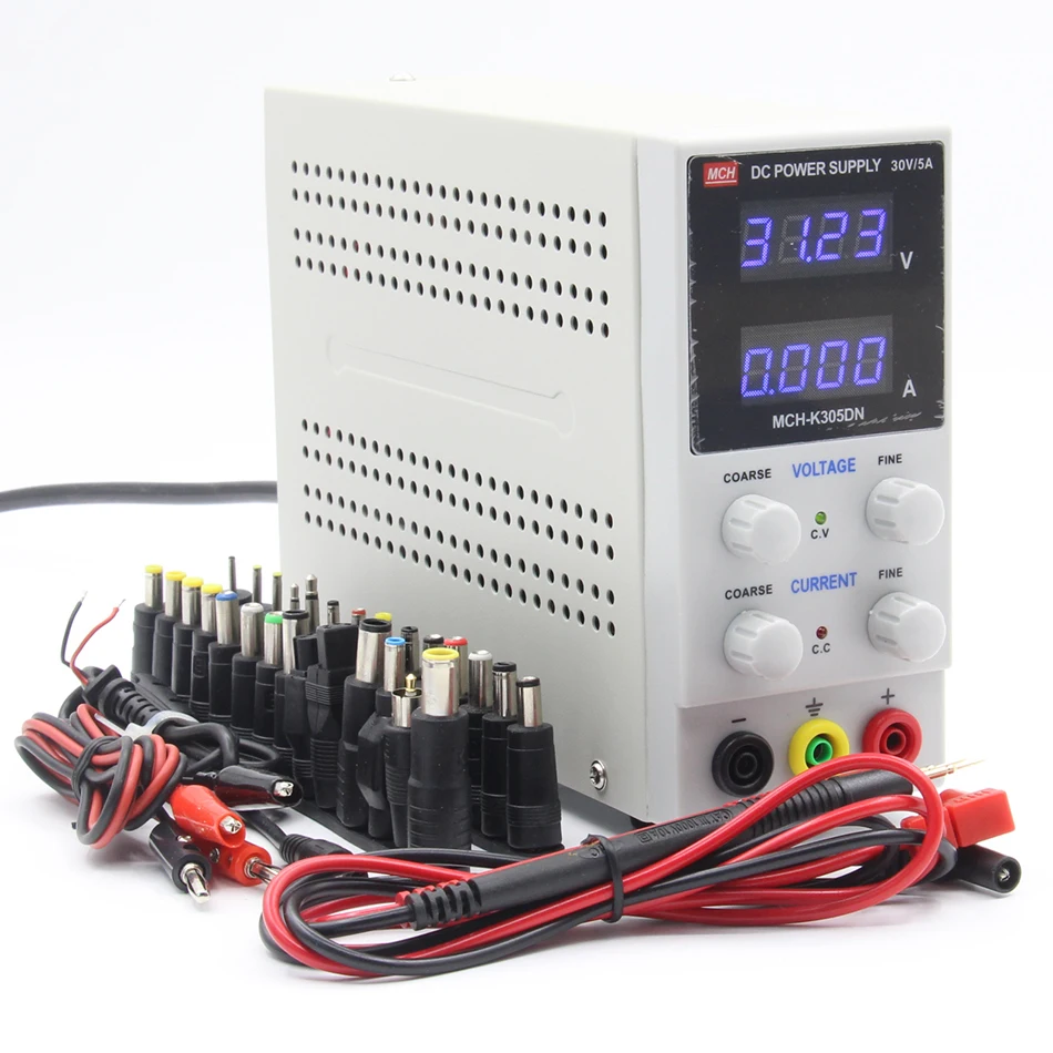 MCH 305DN 4 разрядный дисплеем Постоянного тока источника питания 30В 5A Высокоточный