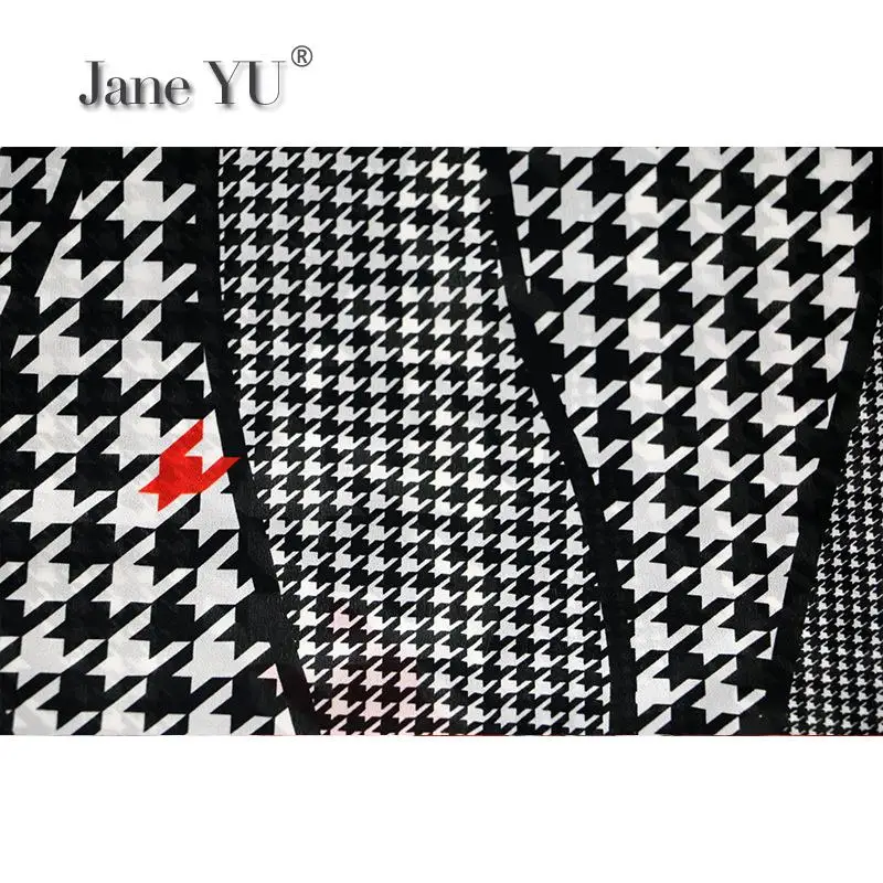 Новая шифоновая ткань JaneYU 200x150 см 2019 с принтом для платья Заводские поставки