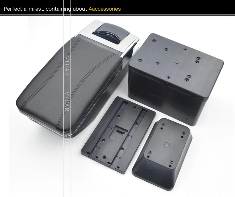 Vtear для Mitsubishi space аксессуары подлокотник кожаный ящик для хранения usb подлокотник центральная консоль украшение автомобиля интерьер