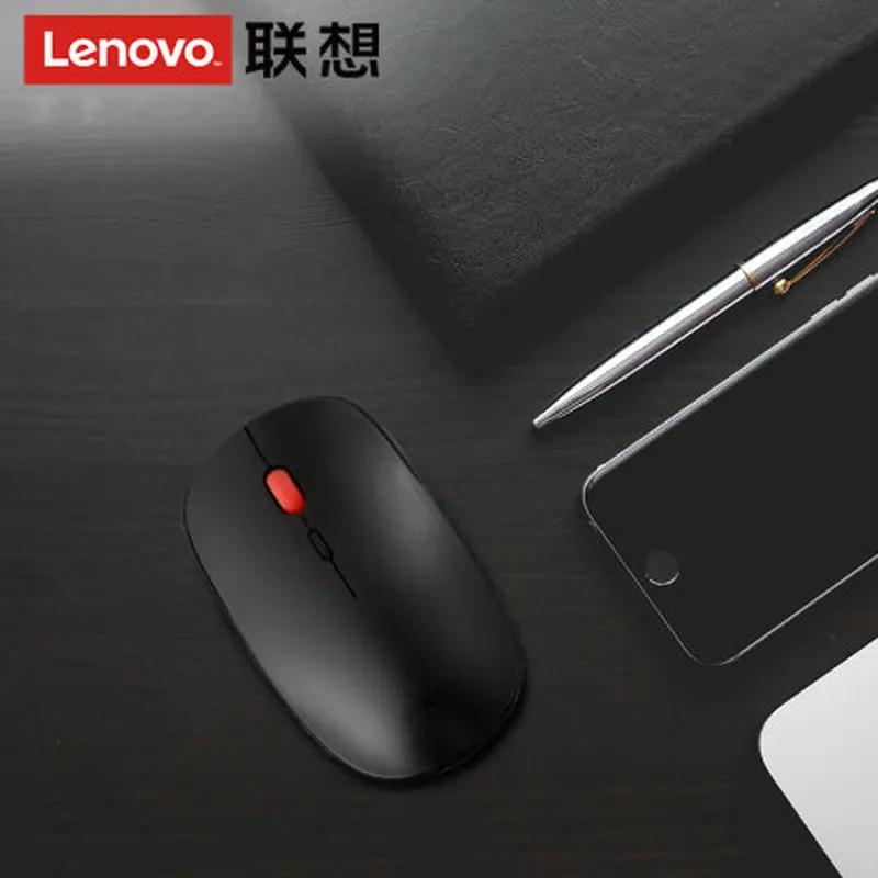 Lenovo N911 wireless mouse remote service desktop laptop computer business and office mute | Компьютеры и офис