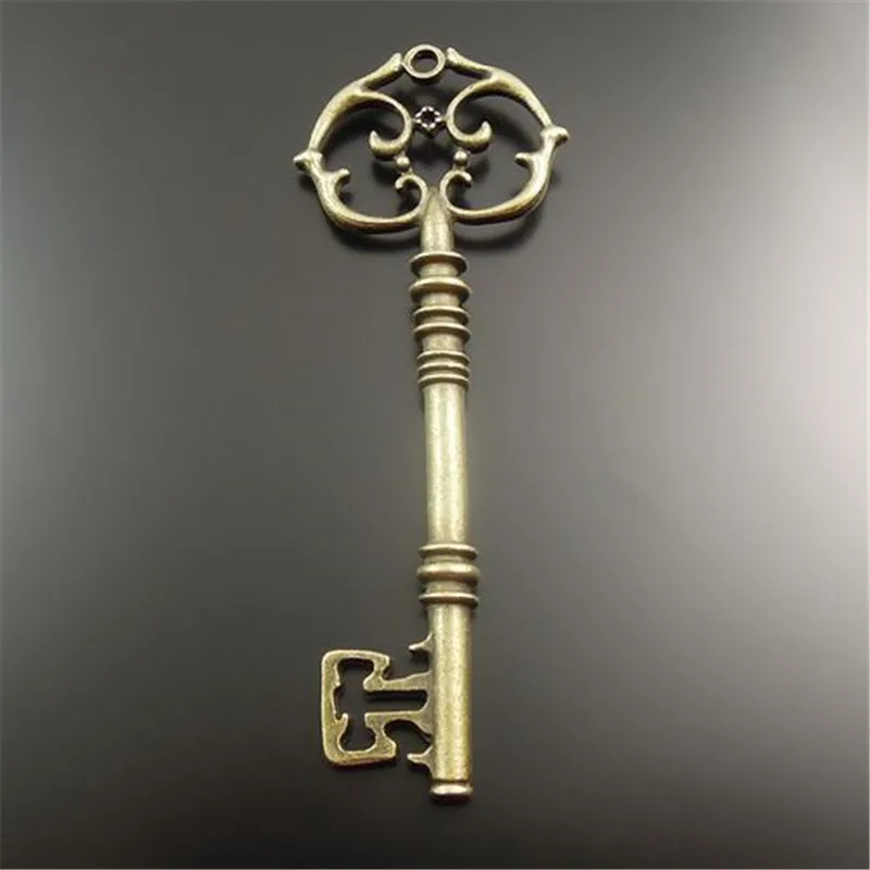 6 шт./лот винтажное античное стильное бронзовое ожерелье из сплава Красивая форма