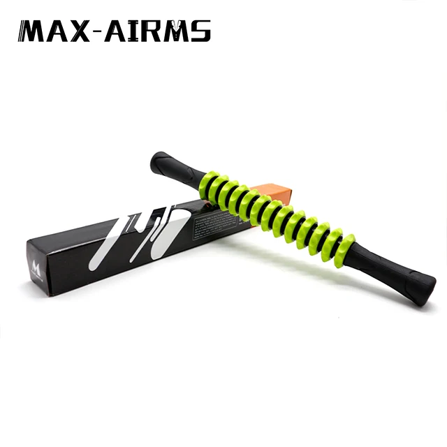 Maxairms 18 дюймовый тренажерный зал массажный ролик для мышц палка Для Йоги массаж