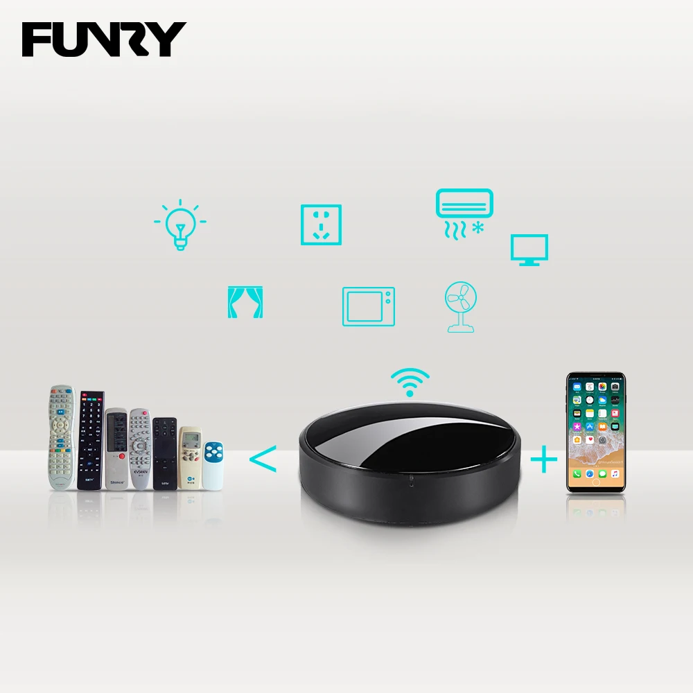 Оригинальный Funry RC Мини умный переключатель wifi беспроводной пульт