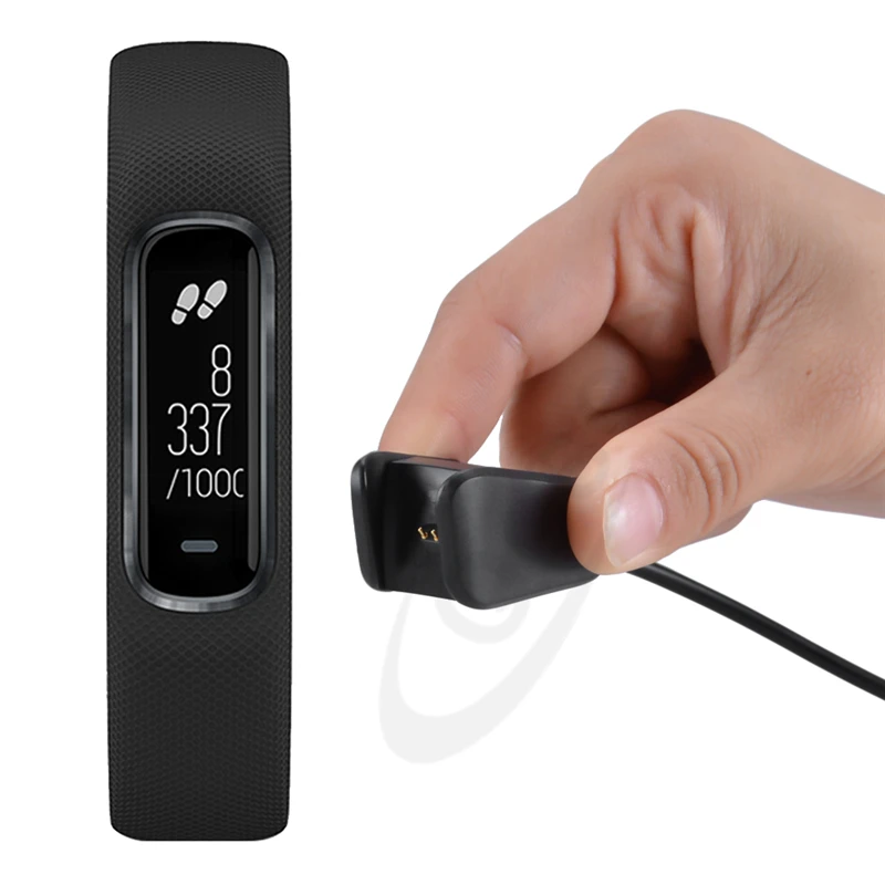 Новинка зарядный USB кабель для смарт часов Garmin Vivosmart 4 шнур зажим зарядное