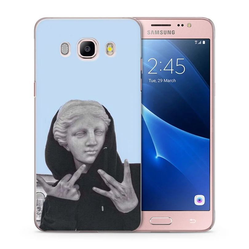 TPU чехол для Samsung Galaxy S7 edge S9 Plus A3 A5 2016 2017 prime J1 J2 J3 J5 J7 цветной мягкий с изображением