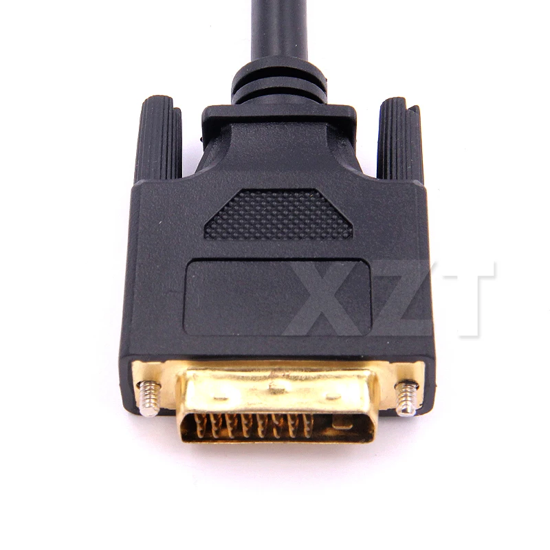 2017 новое поступление адаптер для разветвителя видеокабеля DVI Male to 2 DVI-I Female