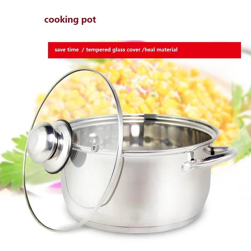 

Stainless steel non-stick soup pot stew potfurnace general instant noodles casserole cooking pot