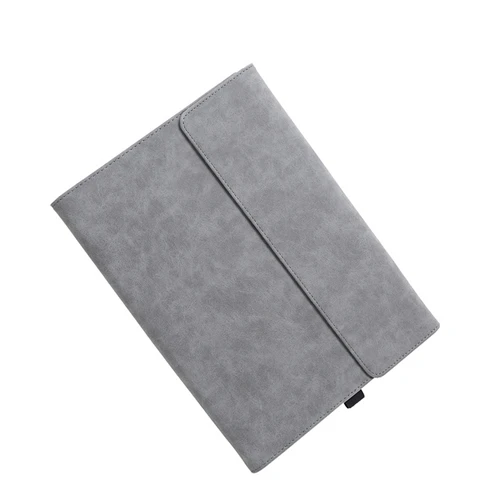 Grey Бизнес Стенд чехол для microsoft Surface Pro 6 чехол для планшета складной держатель для Surface Pro 6 12,3 '' чехол+ пленки - Цвет: Grey