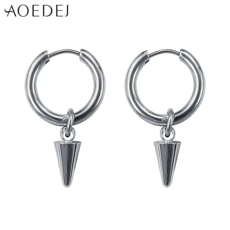 

AOEDEJ 1 Pair Earrings Korean Earring Kpop Accessories SUGA Men Boys Hoop Earring Round Earring boucle d'oreille