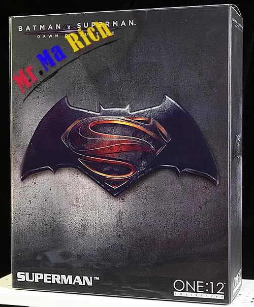 Mezco Бэтмен против Супермена Uno: 12 цветов Супермен 6 5 дюйма фигурка|action figure|figure
