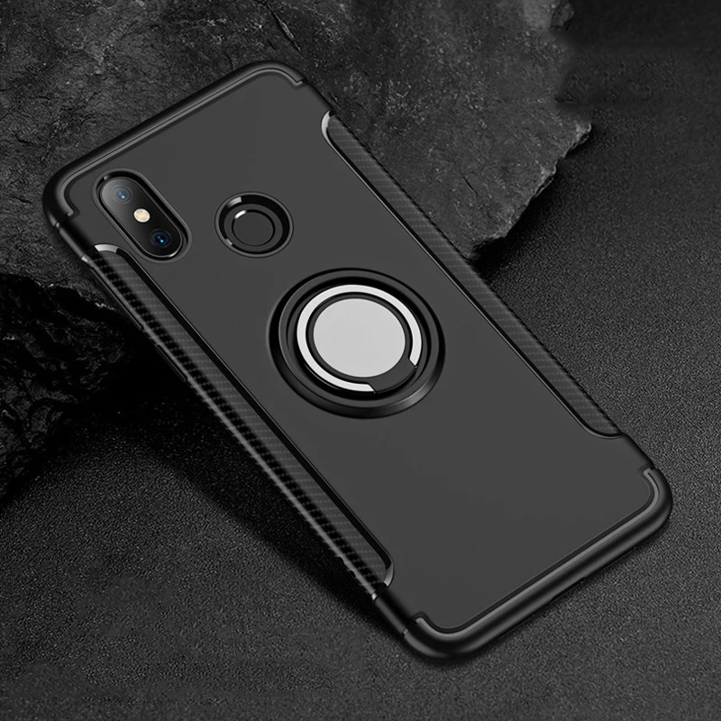Палец кольцо 360 полной защиты чехол на сяоми редми ноут 5 нот 5a нот 5 про чехол ксиоми редми 5 плюс / чехол Xiaomi Redmi Note 5 Note 5A Redmi Note 5 Pro 5 Plus силиконовый чехол на xiomi redmi note 5 xiaomi mi 8