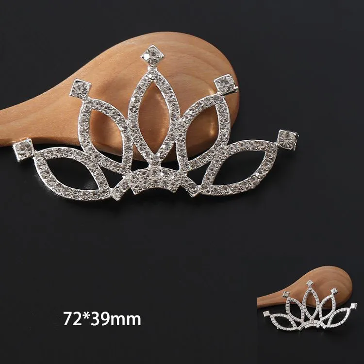 Crown Стразы в виде короны, супер яркие стразы из стекла, стразы для украшения одежды из ткани, Детские аксессуары для волос - Цвет: Crown