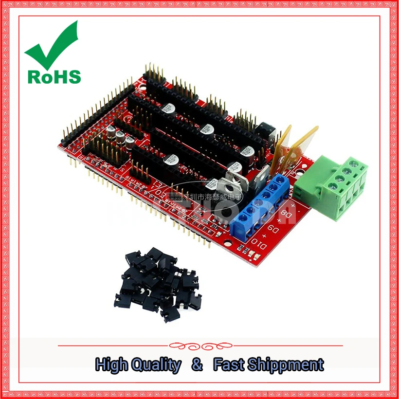 3D Printer Control Board Kit 2560R3 Master + RAMPS 1.4 4988 Driver module board | Электронные компоненты и