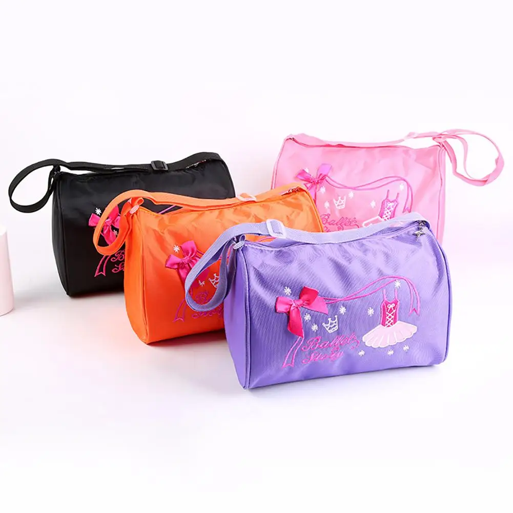 Милые сумки для маленьких девочек модные балетные с вышивкой мини через плечо