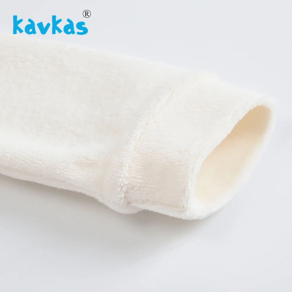 Kavkas/Одежда для маленьких девочек зимние теплые комбинезоны с длинными рукавами и