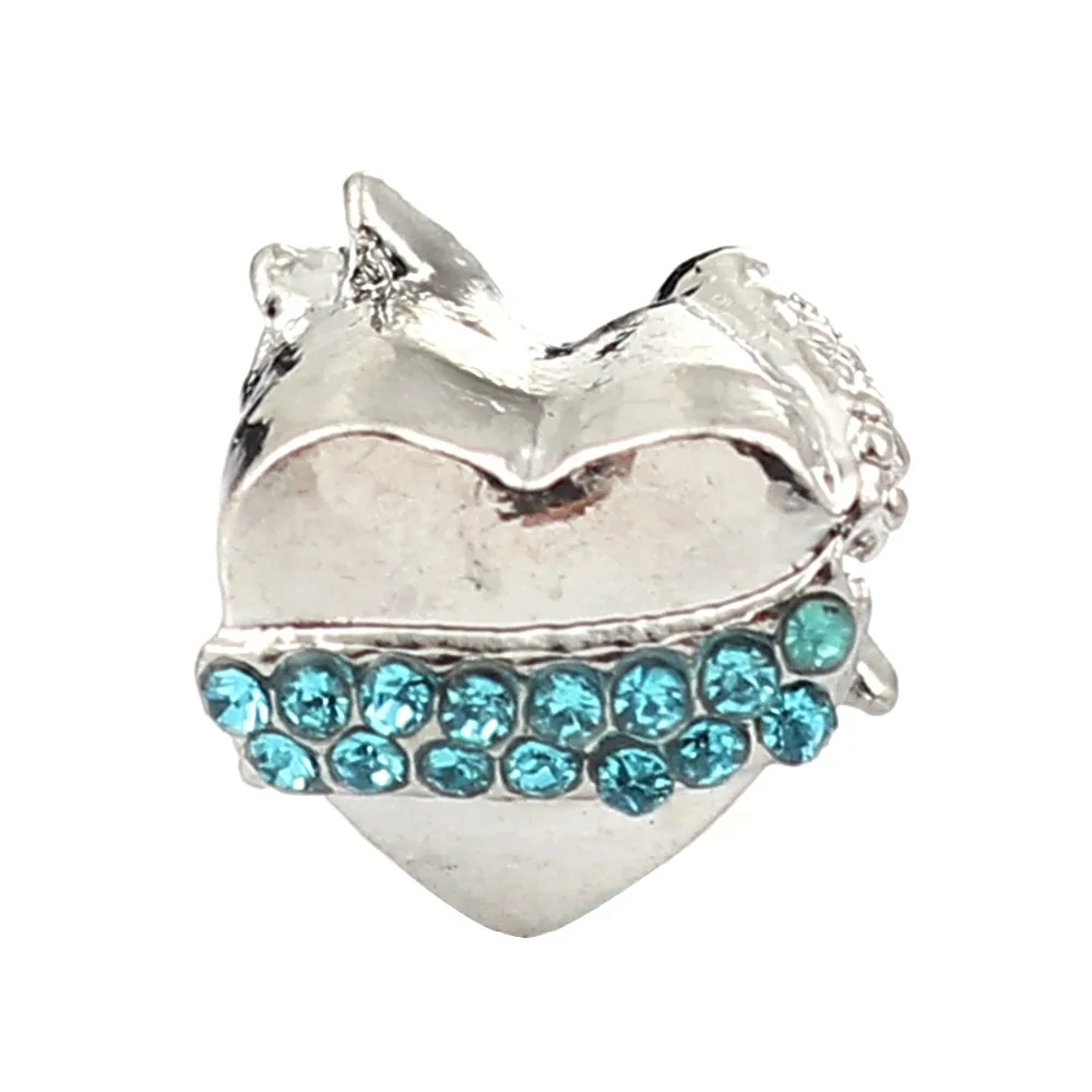 DoreenBeads цинковый сплав европейский стиль очаровательные бусины с большим