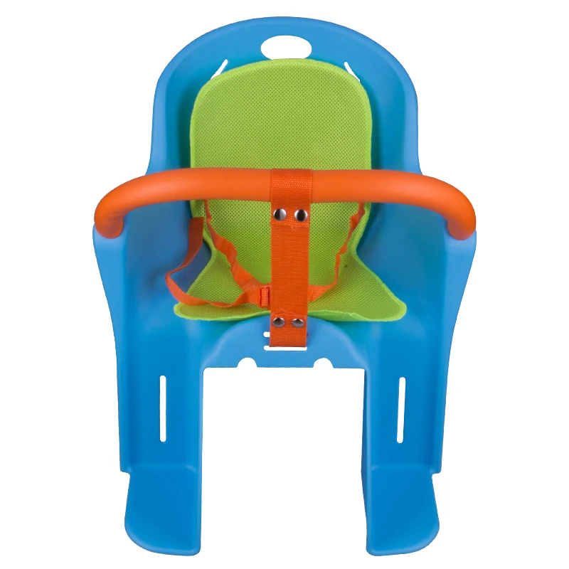 AOXIN Children bicycle safety seats high-quality green plastic Road bike folding kids baby back seat mat | Спорт и развлечения