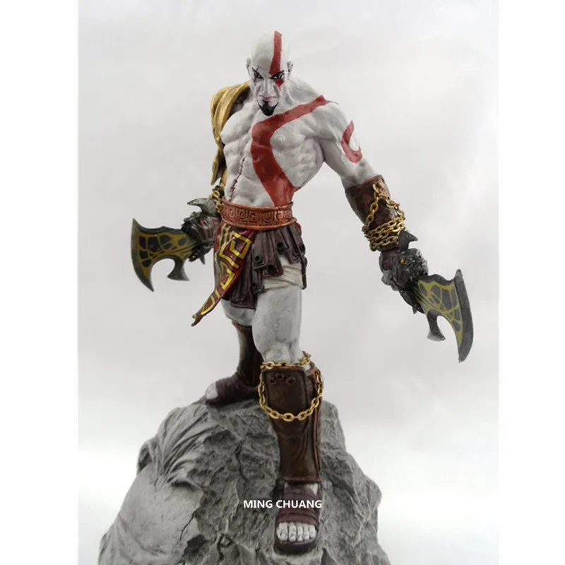 Статуя God of War III анти-герой Кратос бюст призрак Спарты полноразмерный портрет GK фигурка Коллекционная модель игрушки D253